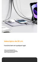 Carregador e Tomada De Parede Retrátil De 20w