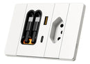 Carregador e Tomada De Parede Retrátil De 20w