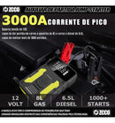 Auxiliar Partida De Bateria Automotiva 3000a 12v Portátil