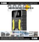 Auxiliar Partida De Bateria Automotiva 3000a 12v Portátil